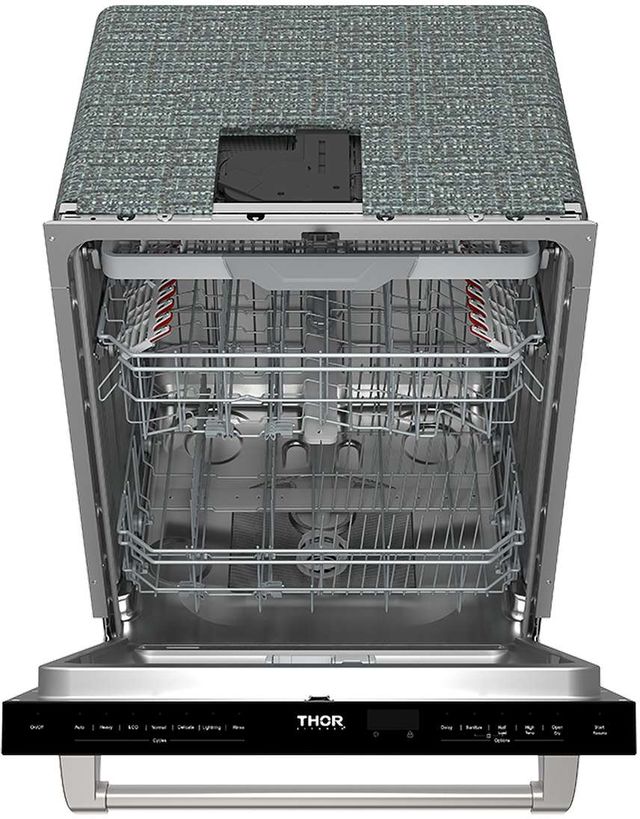 Thor Kitchen 24" White Top Control Built-in Dishwasher-2