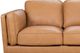 Leather Italia™ Georgetowne Pendry Carmel Saddle Loveseat-1