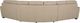 Palliser® Furniture Customizable Lanza 3-Piece Curved Sectional-1