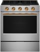 KitchenAid® 30" Fingerprint Resistant Stainless Steel Smart Slide-in Gas Range with Convection Cooking Modes and 2-in-1 Burner-2