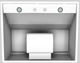 Vent-A-Hood® 30" White Wall Mounted Range Hood-3
