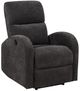 Coaster® Grant Charcoal Gray Upholstered Power Recliner-1