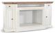 Sunny Designs™ Buckskin/Marble White TV Console without Slate with Fireplace Option-1