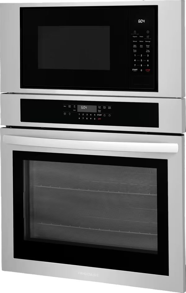 Frigidaire® 30” Stainless Steel Oven/Micro Combo Electric Wall Oven with Air Fry-2
