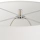 Uttermost® Quinn Metallic Silver Table Lamp-5