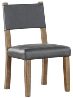Steve Silver Co. Aubrey Brown/Gray Dining Side Chair