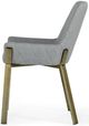 VIG Furniture Modrest Ganon Antique Brass/Gray Dining Chair-2