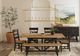 Intercon Hendricks Raven/Rustic Wheat Server-4