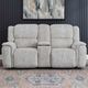 Liberty Furniture Clayton Galactic Parchment Power Reclining Loveseat with Console-2