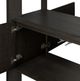 Four Hands Orwin Smoked Black Bookshelf-4