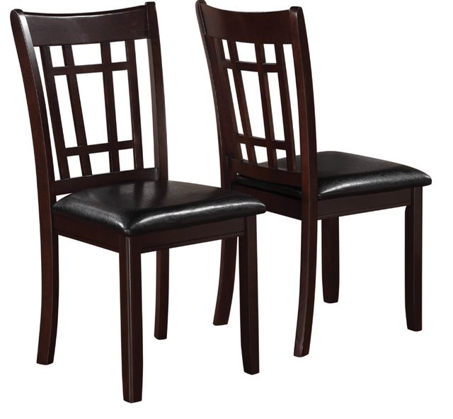 Coaster® Lavon 2-Piece Black Espresso Dining Side Chairs-2