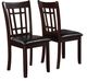 Coaster® Lavon 2-Piece Black Espresso Dining Side Chairs-2