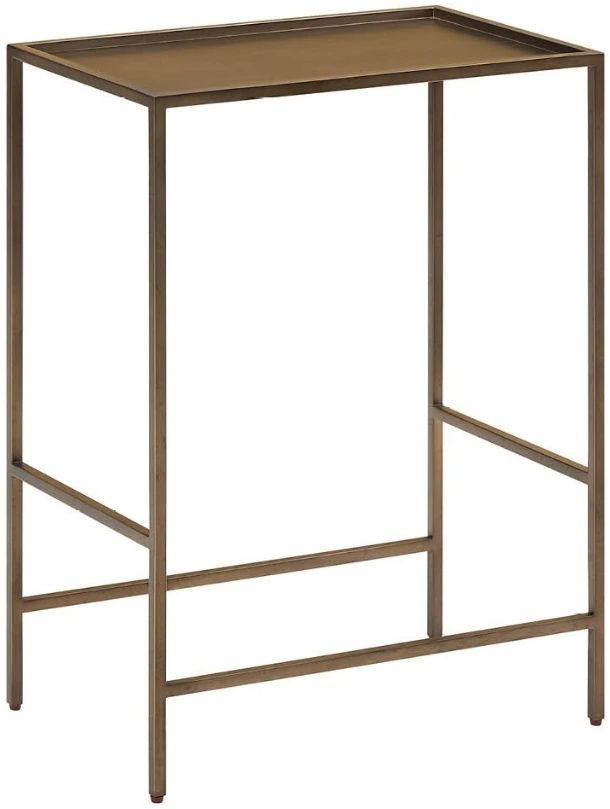 Universal Explore Home™ Montclair Smoke Gold Metal Side Table-0