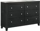 Crown Mark Candence Black Dresser-0