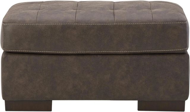 Signature Design by Ashley® Maderla Walnut Ottoman-1