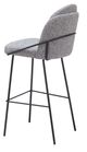 Zuo® Modern Jambi Black/White Barstool-3