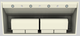 Vent-A-Hood® 54" Biscuit Wall Mounted Range Hood-3
