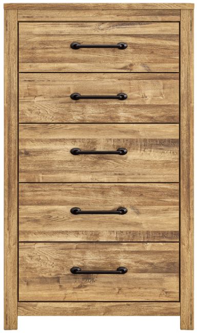 Signature Design by Ashley® Maystonna Brown 5-Drawer Chest-2
