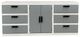 Vintage Furniture Colvin 6-Drawer Console-1