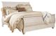 Signature Design by Ashley® Willowton 6-Piece Whitewash King Sleigh Bed Set-1