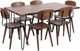 Jofran Inc. Nature's Edge 7-Piece Light Chestnut Dining Set-0