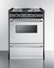 Summit® Professional 24" Stainless Steel Slide-In Electric Range-1