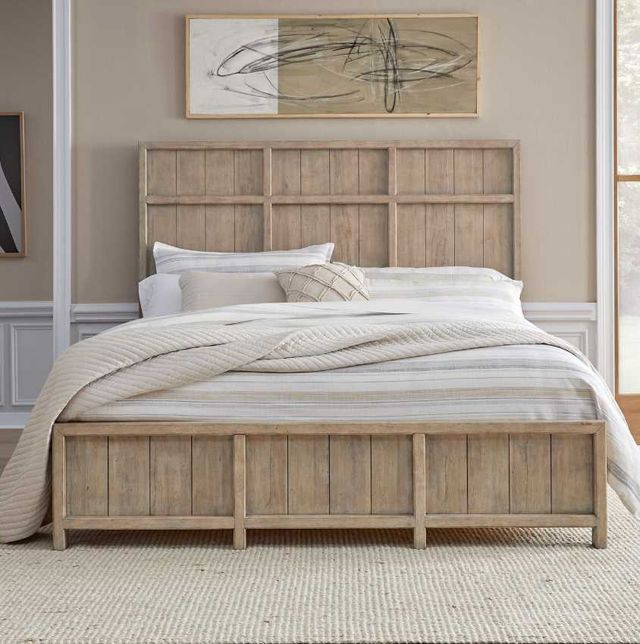 Liberty Furniture Proximity Place Barley Buff California King Panel Bed-1