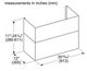 Thermador® 35.94" Stainless Steel Duct Cover-1