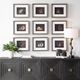 Uttermost® Marian Parsons 9-Piece Resting Bunny Framed Prints Set-1