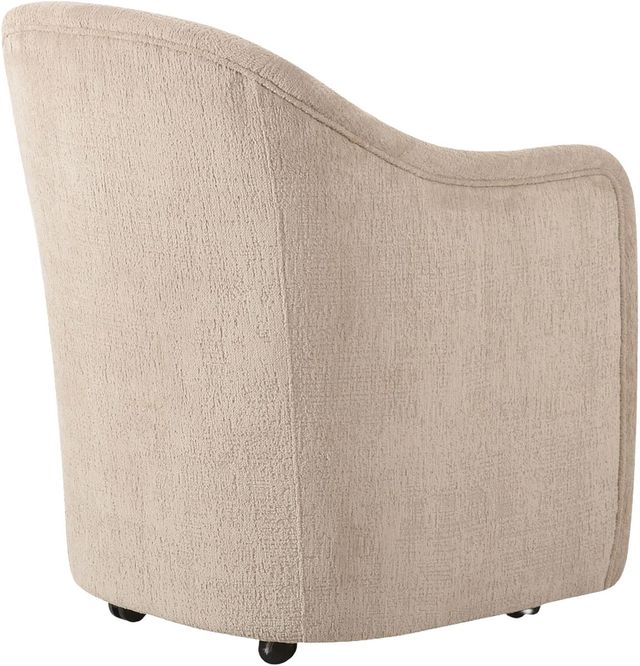 Moe's Home Collection Drava Beige Rolling Dining Chair-3