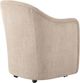 Moe's Home Collection Drava Beige Rolling Dining Chair-3