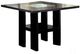 Furniture of America® Luminar II Black Counter Height Table-0
