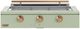 Caliber™ Rockwell Social 3-Burner Sage Built-In Natural Gas Grill with Gold Hardware-0
