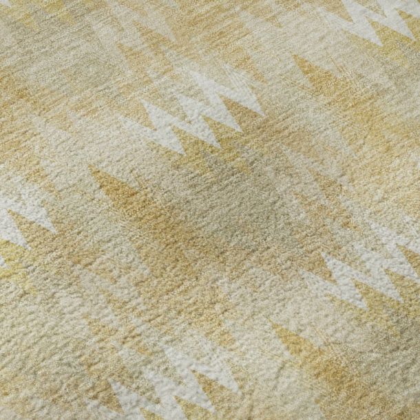 Dalyn™ Rug Company Soft Essentials SE5 Gold 5'x8' Area Rug-4