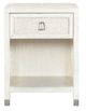Century® Atlas Off-White 1-Drawer Nightstand-1