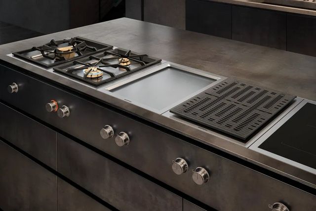 Gaggenau 400 Series 15" Stainless Steel Electric Grill Cooktop-4