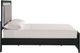 Signature Design by Ashley® Maeling Black Full Upholstered Panel Bed-3