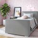 TOV Furniture Madison Grey Twin Velvet Bed-2