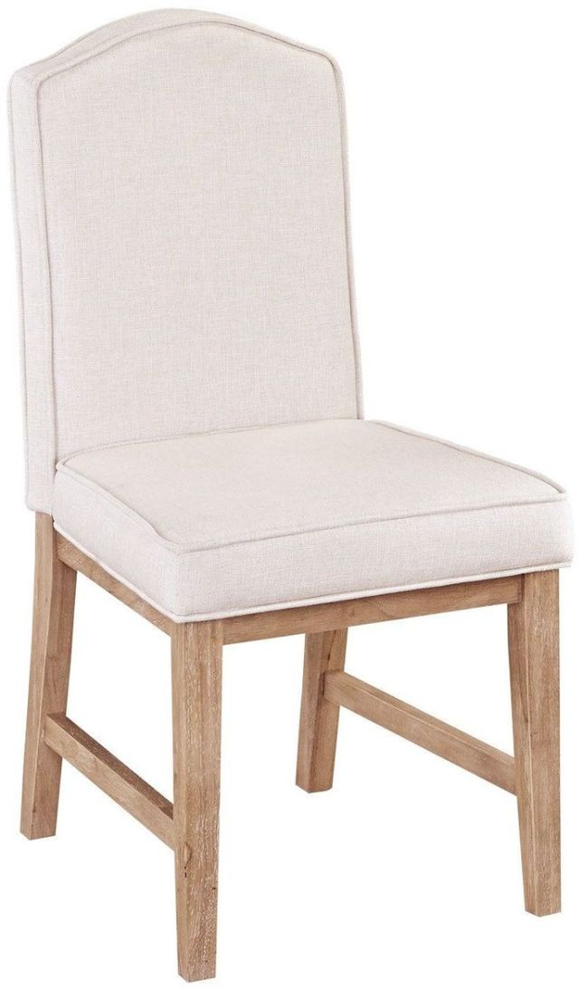 homestyles® Cambridge Whitewash Upholstered Dining Chairs-0