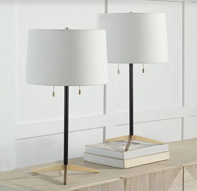 Renwil® Orono 2-Piece Matte Black Table Lamp Set-4
