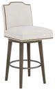 Fairfield® Customizable Entree Dining Empire Short Back Swivel Bar Stool-0