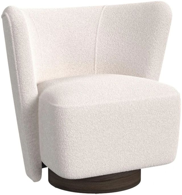 Elements International Kuga Ching Sand Swivel Chair-0