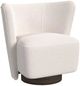 Elements International Kuga Ching Sand Swivel Chair-0