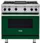 Viking® 7 Series 36" Ivy Pro Style Natural Gas Range with Griddle-0