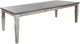Sunny Designs™ Homestead Hills Tobacco Leaf Extension Dining Table with Alpine Gray Base-2
