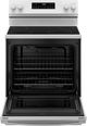 GE® 400 Series 30" White Freestanding Electric Range-2