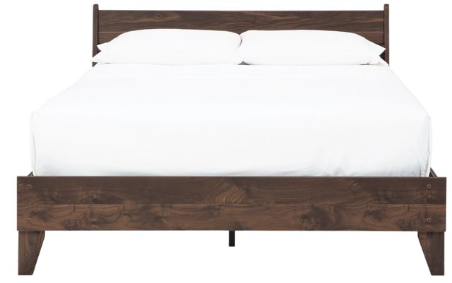 Signature Design by Ashley® Calverson Mocha Queen Panel Platform Bed-1