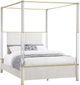 Global Furniture USA Malmo Oak Queen Canopy Bed-0