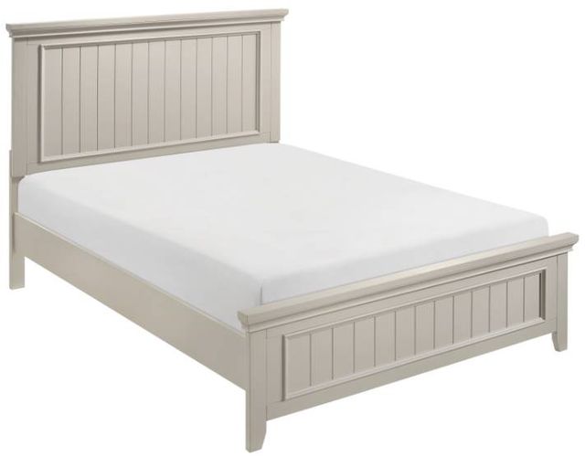 Homelegance® Donahue White Eastern King Panel Bed-0