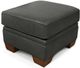 England Furniture Customizable Monroe Leather Ottoman-1